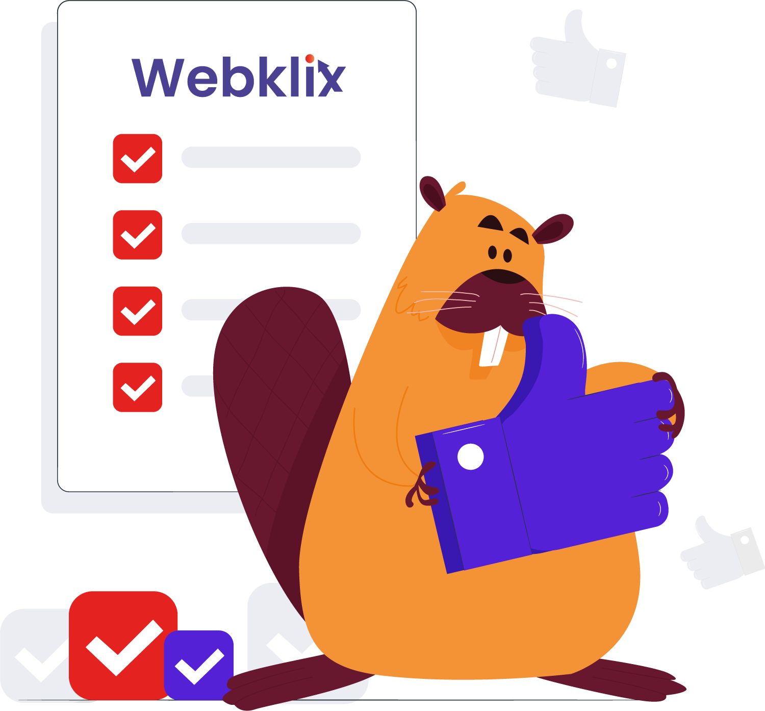 Webklix icon | checklist